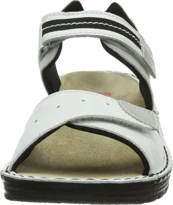 Produktbild von Berkemann Leni Sandalen Individuelle Passform dank Klettverschluss, Praktisches Wechselfußbett, Flexible Handnaht für hohen Komfort