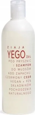 Zdjęcie produktu dla Ziaja Yego, Żel pod prysznic i Szampon do włosów Czerwony Cedr, 400 ml
