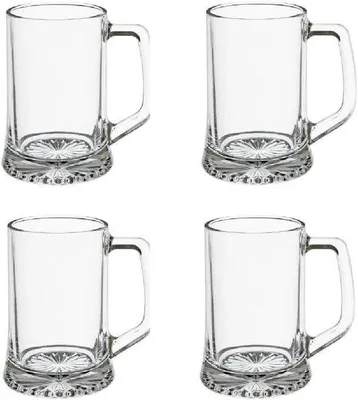 Produktbild von Bierkrug 32cl - Robustes Glas für Pils und Spezialbier - Set von 4