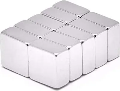 Obrázok produktu pre Neodymové magnety podľa vášho výberu - možnosť výberu veľkosti a množstva - Silné super magnety samolepiaci blok 10x10x5 N52 20