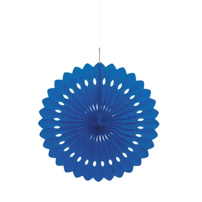 Immagine prodotto di Ventaglio di carta Unique Party Decor SG5383 (taglia unica) (blu reale)