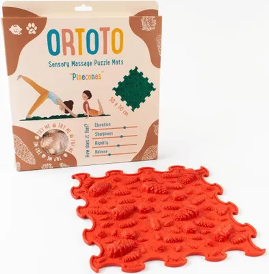 Produktbild von Ortoto Sensorische Massagekegel - Hellrot, 1 Stück