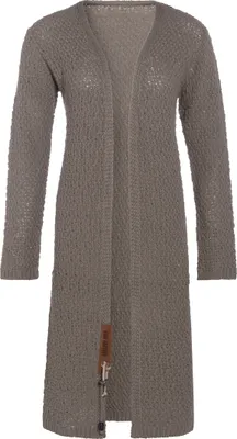 Produktbild von Knit Factory Luna Lange Strickjacke - Marron - 36/38