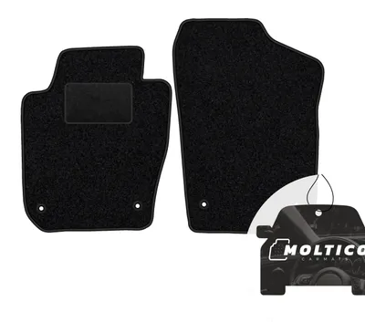 Immagine prodotto di Tappetini in velluto per auto, compatibili con: Seat Mii Electric, dal 2019 al 2021