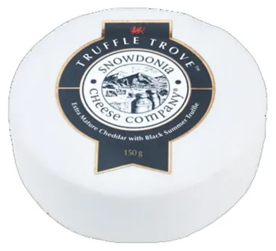 Obrázek produktu pro Cheddar s lanýži 150 g Snowdonia