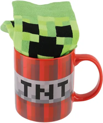 Produktbild von Minecraft Geschenkset (Tasse und Socken)