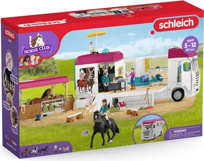 Produktbild von Pferdetransporter mit Zubehör für Schleich Horse Club