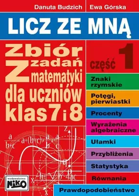 Zdjęcie produktu dla Zbiór zadań z matematyki dla klas 7 i 8 część 1