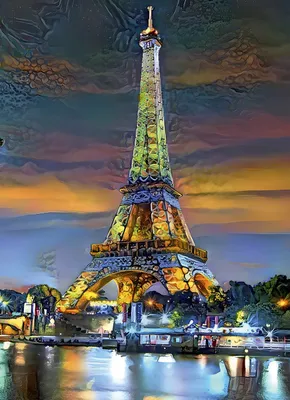 Produktbild von BLUEBIRD Puzzle Eiffelturm bei Sonnenuntergang, Paris, Frankreich 1000 Teile