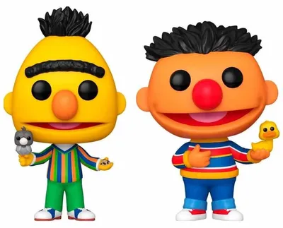 Image de Funko Pop! Bert i Bernie w zestawie - Ekskluzywna figurka z Sesame Street