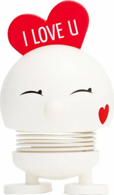 Image de Hoptimist Baby Bimble LOVE blanc