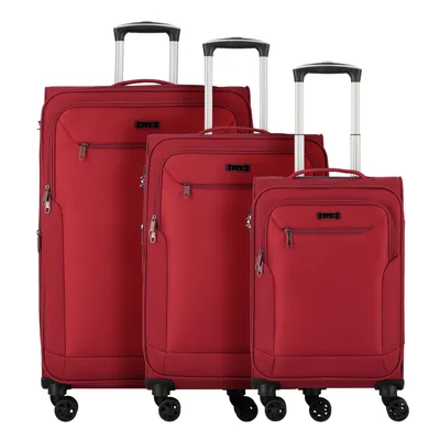 Zdjęcie produktu dla d&n Travel Line 6804 zestaw walizek na 4 kółkach 3 szt.