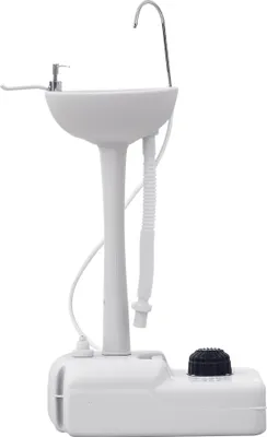 Produktbild von Outsunny Camping Waschbecken Handwaschbecken mit Auffangbehälter für Abwasser