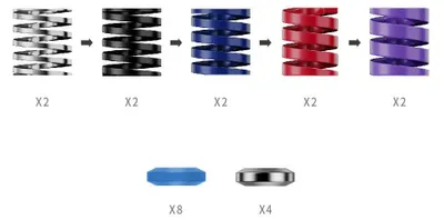 Image de Moza Racing RS069 Accessoire de manette de jeux Kit de performance des pédales