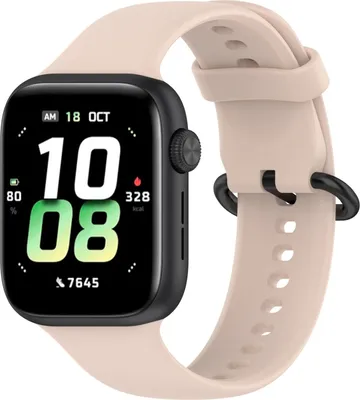 Produktbild von Für Honor Watch 5 Solid Color Design Verschluss Soft Silikon Ersatz Armband Rosa
