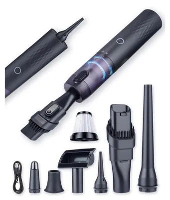 Immagine prodotto di Aspirapolvere portatile senza fili 4 in 1, 18000 Pa, filtro HEPA, USB-C, autonomia di 40 minuti