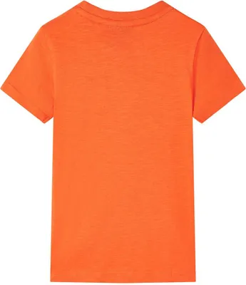 Produktbild von vidaXL Kinder-T-Shirt Dunkelorange 128