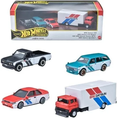 Produktbild von MATTEL HW Premium Satz von 4 Wagen HRT52 /2