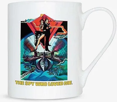 Produktbild von James Bond - Kaffeebecher "The Spy Who Loved Me", Porzellan PM1393 (Einheitsgröße) (Weiß)