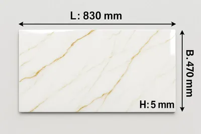 Produktbild von Lux Floor – 4159 Dakar / Hochglanz / Klick Vinyl / Fliese XL (Muster)