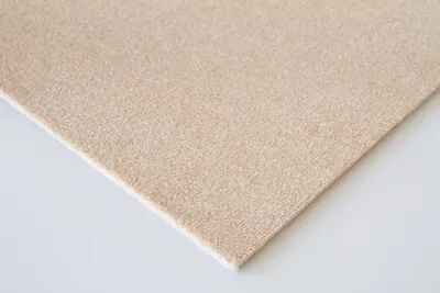 Produktbild von Steffensmeier Velours Teppichboden Mirano Meterware  | Auslegware für Kinderzimmer Wohnzimmer Schlafzimmer | Sand, Größe: 200x800 cm