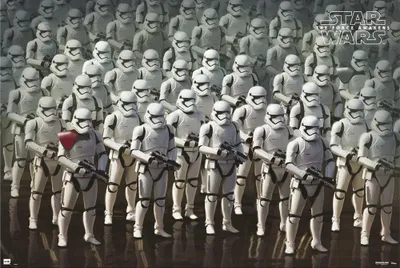 Image de Star Wars EP7 Stormtroopers 2 Episode7 Poster Taille 91,5x61