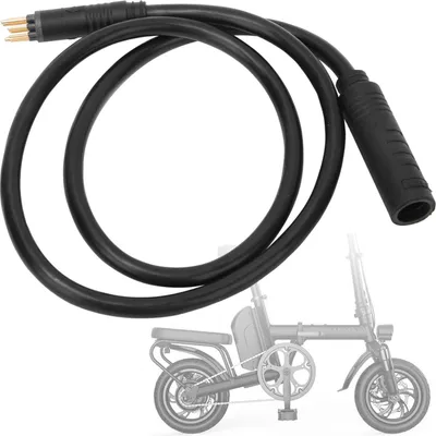 Obrázek produktu pro 9kolíkový prodlužovací kabel pro elektrické kolo, samice-samec, příslušenství pro elektrická kola (1,5 × 600 mm)