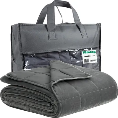 Immagine prodotto di Coperta pesata per adulti | 200 x 150 cm | 6 - 8 kg | Coperta pesata sensoriale pesante con peso