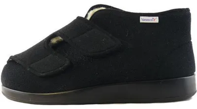 Produktbild von Varomed Genua Winter Klettschuh schwarz 6092560 (43/schwarz)