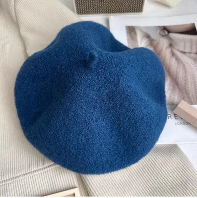 Zdjęcie produktu dla Jesienno-zimowa czapka damska, elegancka czapka z daszkiem