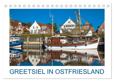 Produktbild von Greetsiel in Ostfriesland (Tischkalender 2027 DIN A5 quer), CALVENDO Monatskalender
