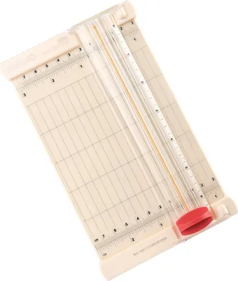 Obrázek produktu pro KW-trio Mini přenosná řezačka papíru Řemeslná řezačka papíru 6,3 palce řezná délka s rovnou řezací hlavou Design pro papírové fotografie Obrázky Karty Scrapbooking Tool