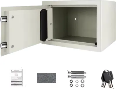 Image de Coffre-fort ignifuge Tavien - Boîte de sécurité électronique 8,5L - Caisse numérique & armoire forte - Coffre-fort antivol pour la maison et le bureau