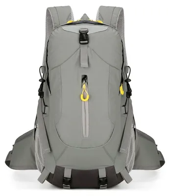 Produktbild von 35L Rucksack Outdoor – großer Trekkingrucksack für Reisen, Wandern & Sport, leicht für Damen & Herren,Grey