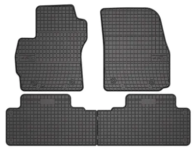 Produktbild von Gummi-Fußmatten für Mazda Premacy II 2005-2010 (Minivan) – 4-tlg, Schwarz, passgenau
