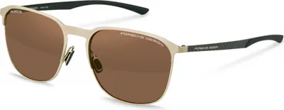 Obrázok produktu pre Porsche Design P8979 Zlaté/čierne 57/18/145 Pánske slnečné okuliare