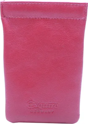 Produktbild von Esquire Leder Schlüsselmäppchen Logo Quick Key Case Red rot