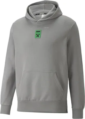 Produktbild von PUMA x MINECRAFT Herren Hoodie in Grau, S