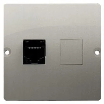 Immagine prodotto di Simon Basic Presa singola per computer RJ45 cat.5e satinata BMF51.02/29