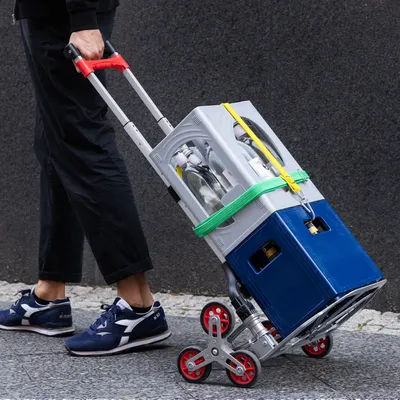 Produktbild von Navaris 6x Spanngurte mit Karabiner Haken beidseitig - 30 bis 203cm einstellbar - Gurt Set in 3 Größen - Fahrrad Gepäckträger Kofferraum Spannband -