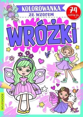 Image de Wróżki. Kolorowanka ze Wzorem