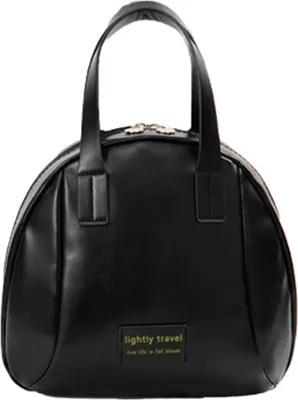 Produktbild von INF Kosmetiktasche mit großer Kapazität, wasserdichter Reise-Make-up-Organizer Schwarz
