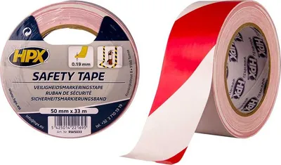 Imagen del producto de Cinta de bloqueo HPX RW5033, 0,19 mm de grosor, 50 mm de ancho, 33 metros de longitud