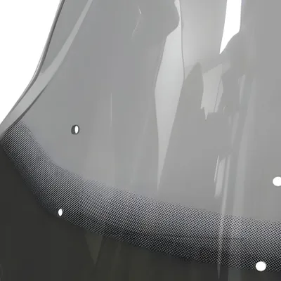 Produktbild von Windschutzscheibe MRA Tourenscheibe T schwarz mit ABE für Kawasaki KLE 650