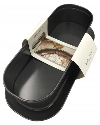 Produktbild von Smukee Brotform aus Kohlenstoffstahl, Schwarz, 31x11x8cm
