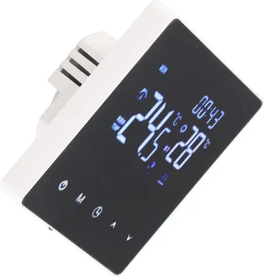 Obrázek produktu pro Dotykový termostat s digitálním displejem a regulátorem konstantní teploty pro kotle s podlahovým vytápěním, bílý, AC 90–240 V, K2MRH3A