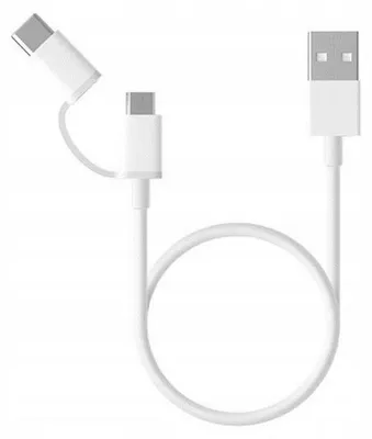 Produktbild von USB-Kabel auf Micro-USB Xiaomi SJV4083TY Weiß