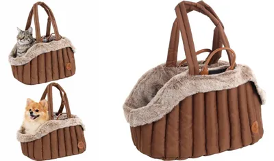 Image de Flamingo Sac de transport Tuke marron, dimensions : 49 x 30 x 32 cm