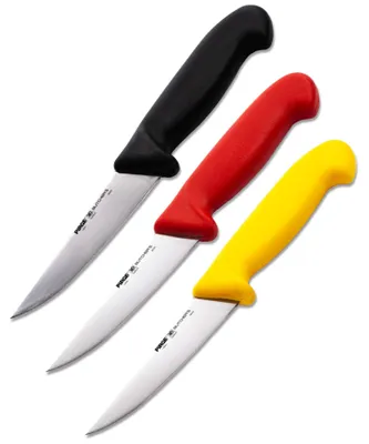 Produktbild von Pirge Butcher's Germany Profi Metzgermesser Set 12.5 cm - Schärfste Schlachtermesser - Fleischermesser