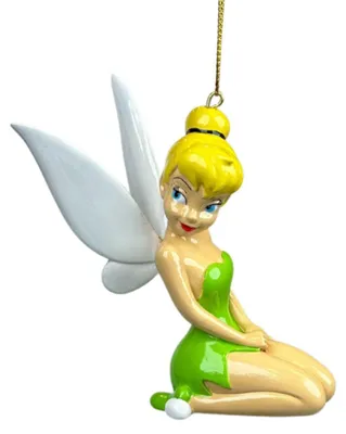 Produktbild von Disney Tinkerbell sitzende Elfe 3D Dekorationsfigur aus Harz, 10 cm groß